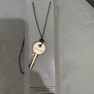 Silver Key Necklace